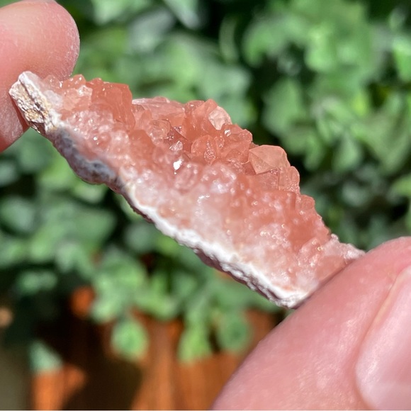 Mini Pink Amethyst Geode From Argentina - Picture 3 of 13